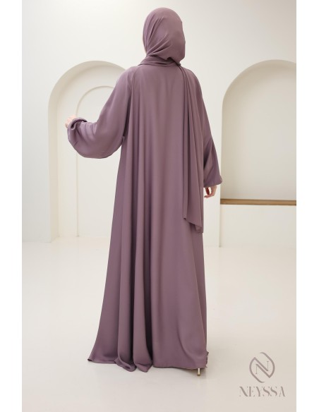 Abaya Dubai for Aid 2025 mother/daughter combo, confection by Neyssa