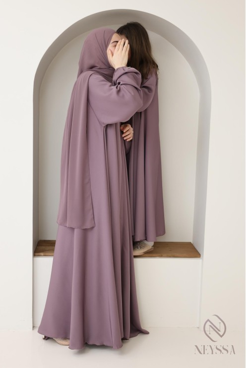 Abaya Dubaï pour l'Aid 2025 combo mère/ fille, confection by Neyssa