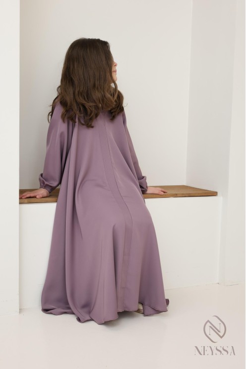 Abaya Dubai for Aid 2025 mother/daughter combo, confection by Neyssa
