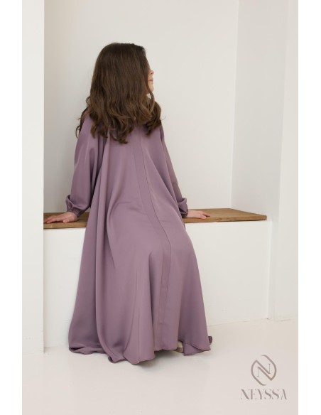 Abaya Dubai for Aid 2025 mother/daughter combo, confection by Neyssa