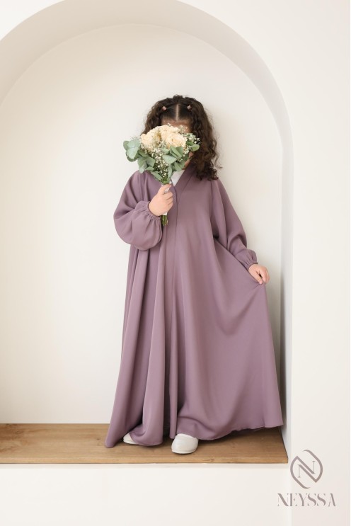 Abaya Dubaï pour l'Aid 2025 combo mère/ fille, confection by Neyssa