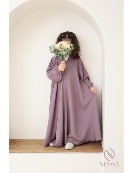 Abaya Dubai for Aid 2025 mother/daughter combo, confection by Neyssa