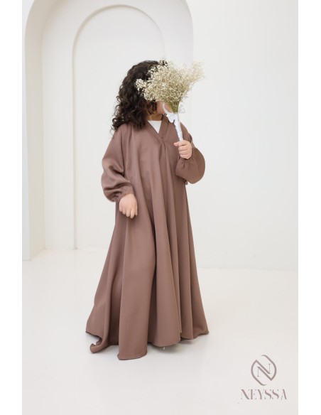 Abaya Dubai Mutter & Tochter Set für Eid 2025 Neyssa