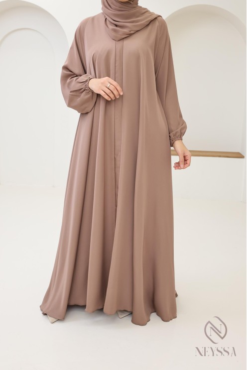 Abaya Dubai Mutter & Tochter Set für Eid 2025 Neyssa