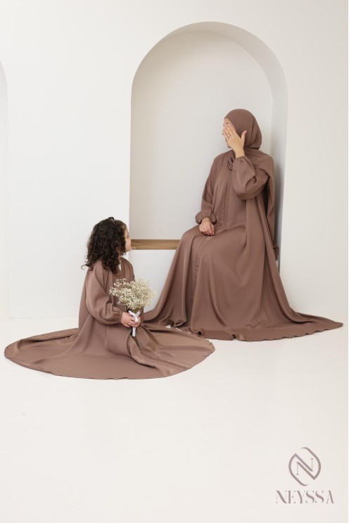 Mother & Daughter Dubai Abaya set for Eid 2025 Made by Neyssa