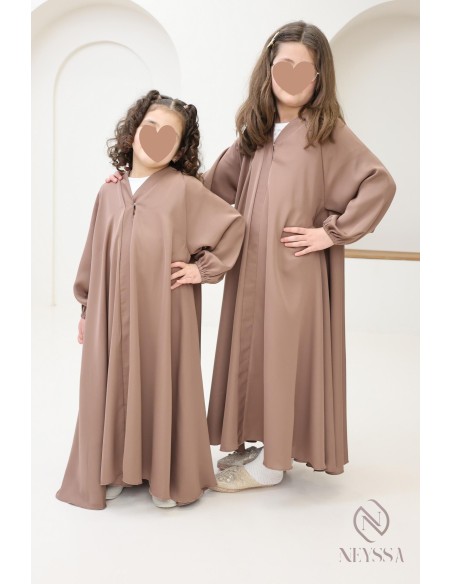 Abaya Dubai Mutter & Tochter Set für Eid 2025 Neyssa