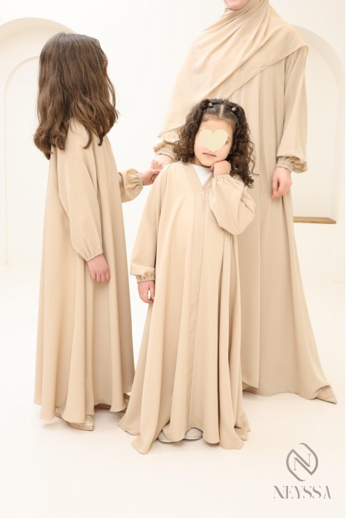 Abaya Dubaï luxe mother daughter confection neyssa, must have 2025