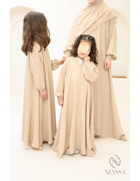 Abaya Dubaï luxe combo mère et fille confection neyssa, must have 2025