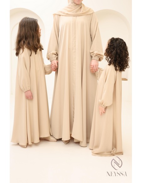 Abaya Dubai Luxus Mutter und Tochter Combo Neyssa, must have 2025