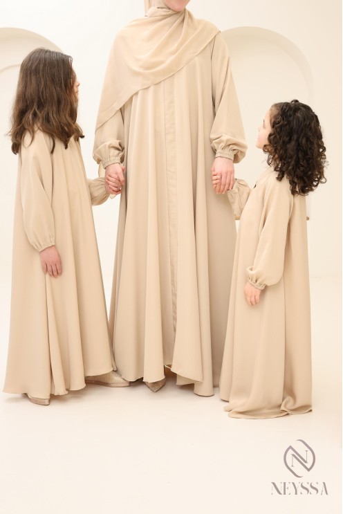 Abaya Dubai Luxus Mutter und Tochter Combo Neyssa, must have 2025