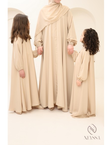 Abaya Dubai Luxus Mutter und Tochter Combo Neyssa, must have 2025