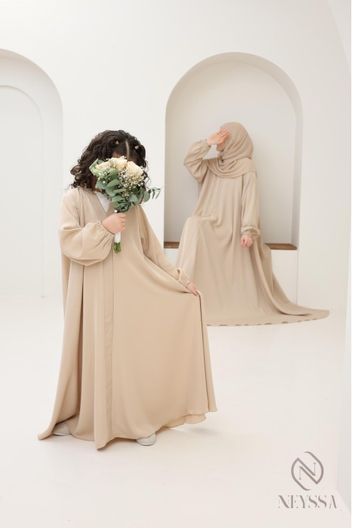 Abaya Dubaï luxe mother daughter confection neyssa, must have 2025