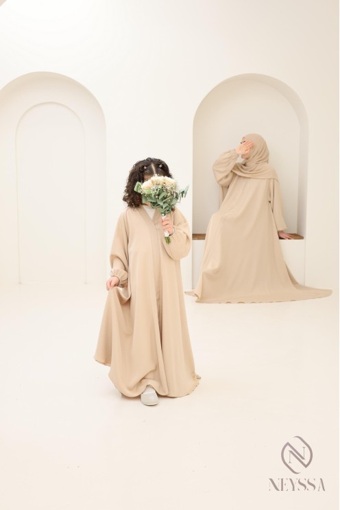 Abaya Dubai Luxus Mutter und Tochter Combo Neyssa, must have 2025