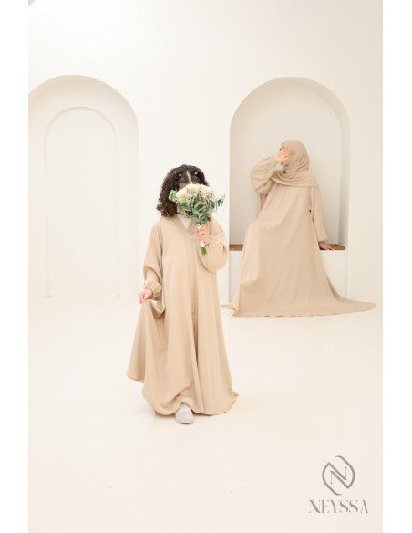 Abaya Dubaï luxe mother daughter confection neyssa, must have 2025