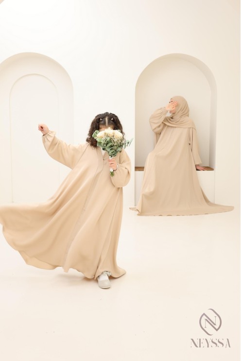 Abaya Dubaï luxe mother daughter confection neyssa, must have 2025
