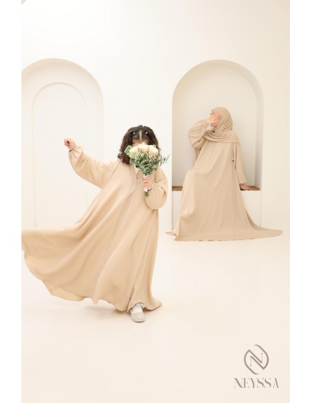 Abaya Dubai Luxus Mutter und Tochter Combo Neyssa, must have 2025