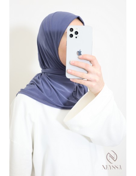 Hijab Kapuze zum Binden aus Premium-Jersey ideal für den Alltag