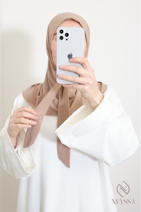 hijab hood in premium jersey ideal for everyday wear