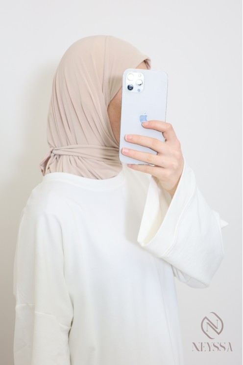 hijab hood in premium jersey ideal for everyday wear