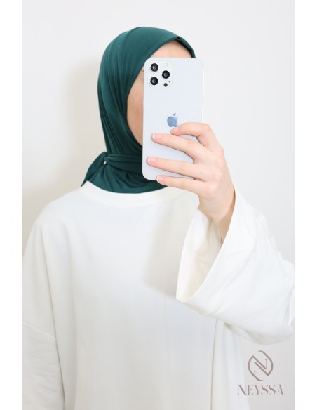 hijab hood in premium jersey ideal for everyday wear