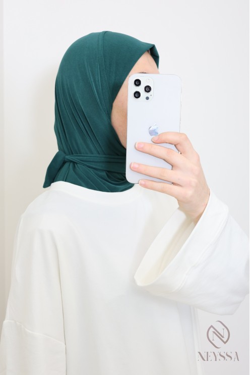 hijab hood in premium jersey ideal for everyday wear