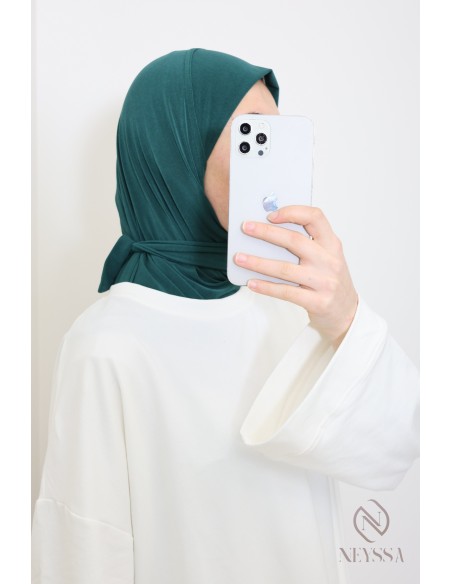 hijab hood in premium jersey ideal for everyday wear
