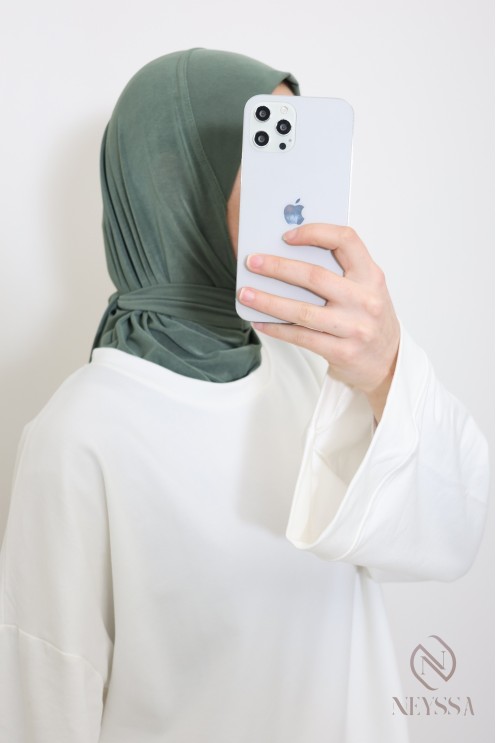 hijab hood in premium jersey ideal for everyday wear
