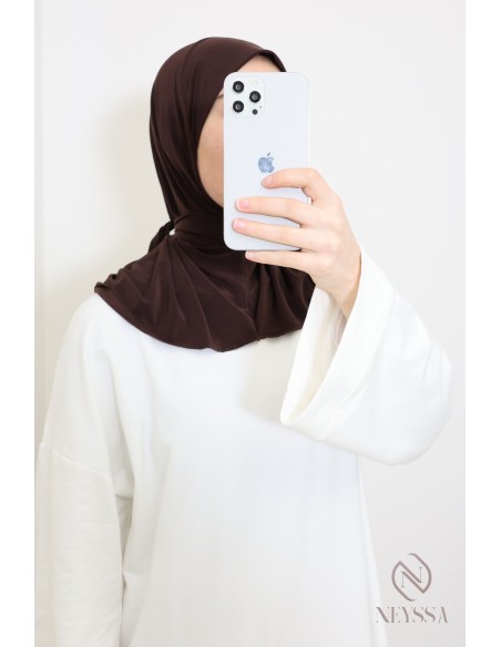 hijab hood in premium jersey ideal for everyday wear