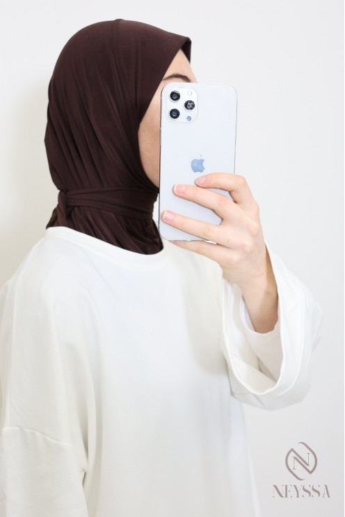 hijab hood in premium jersey ideal for everyday wear