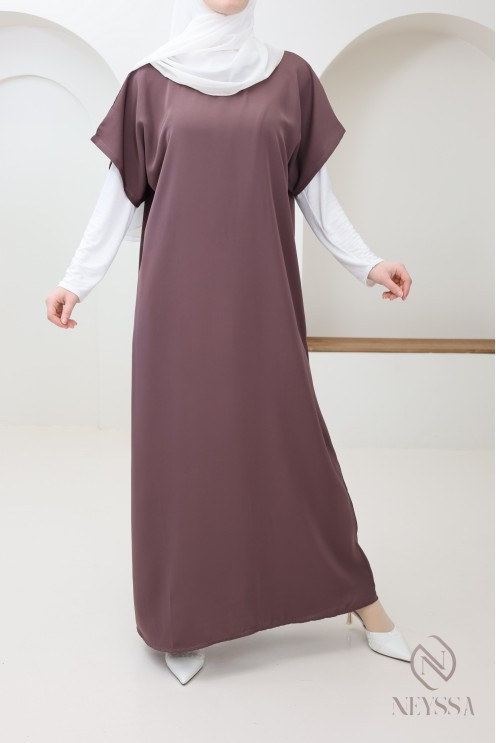 Unterabaya Unterkleid Nidah, fließender Stoff Vervollständigung Kimono