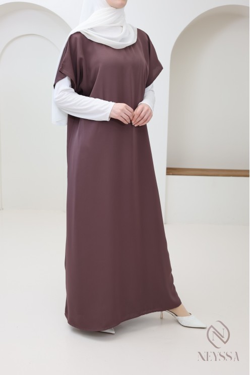 Unterabaya Unterkleid Nidah, fließender Stoff Vervollständigung Kimono