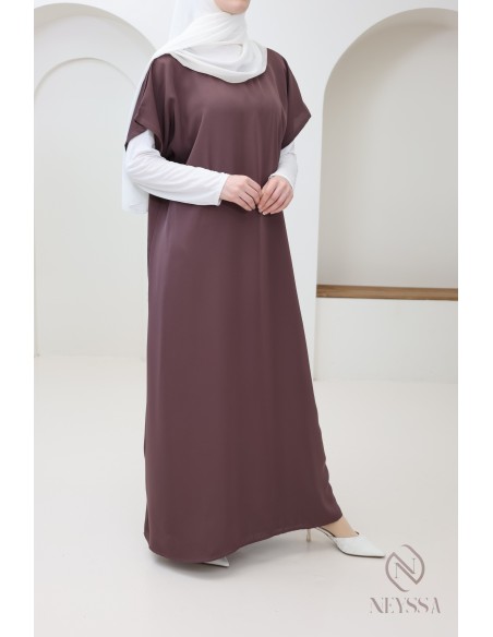 Unterabaya Unterkleid Nidah, fließender Stoff Vervollständigung Kimono