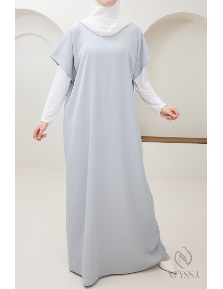 Unterabaya Unterkleid Nidah, fließender Stoff Vervollständigung Kimono