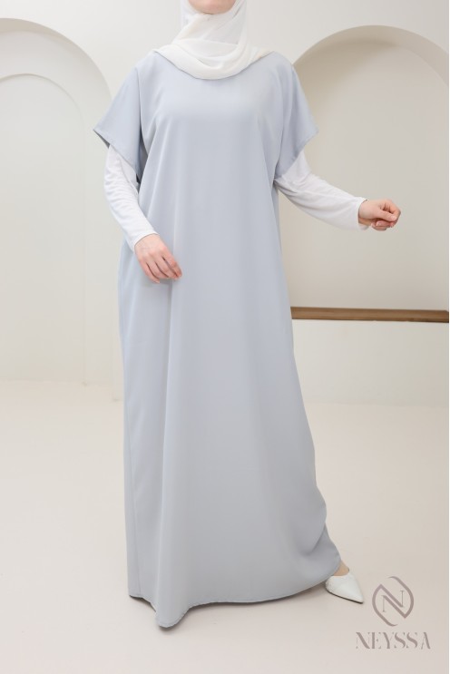 Unterabaya Unterkleid Nidah, fließender Stoff Vervollständigung Kimono