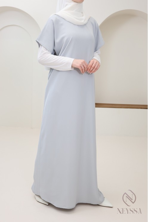 Unterabaya Unterkleid Nidah, fließender Stoff Vervollständigung Kimono