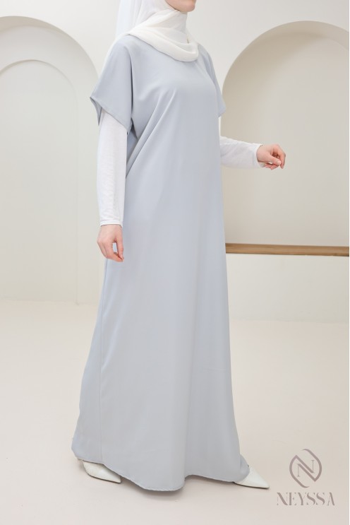 Unterabaya Unterkleid Nidah, fließender Stoff Vervollständigung Kimono