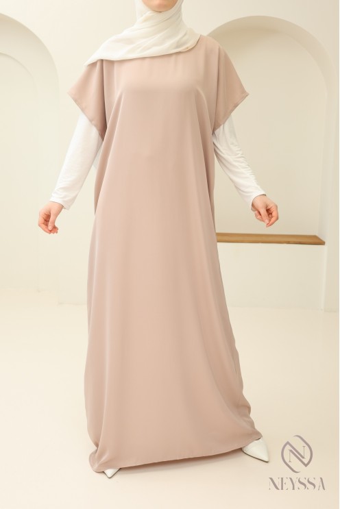 Unterabaya Unterkleid Nidah, fließender Stoff Vervollständigung Kimono