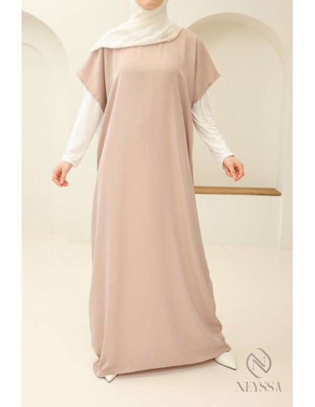 Unterabaya Unterkleid Nidah, fließender Stoff Vervollständigung Kimono