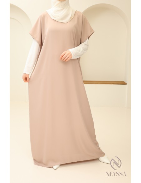 Unterabaya Unterkleid Nidah, fließender Stoff Vervollständigung Kimono