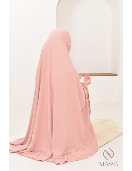 Ensemble 2 pièces de prière en jazz cape et jupe, idéal pour la maison