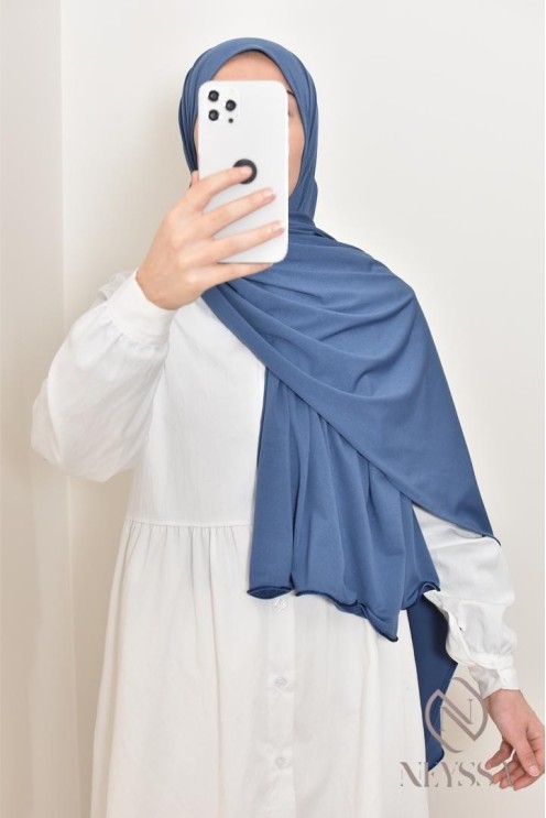 Hijab long lèger en jersey premium pas cher pour femme musulmane