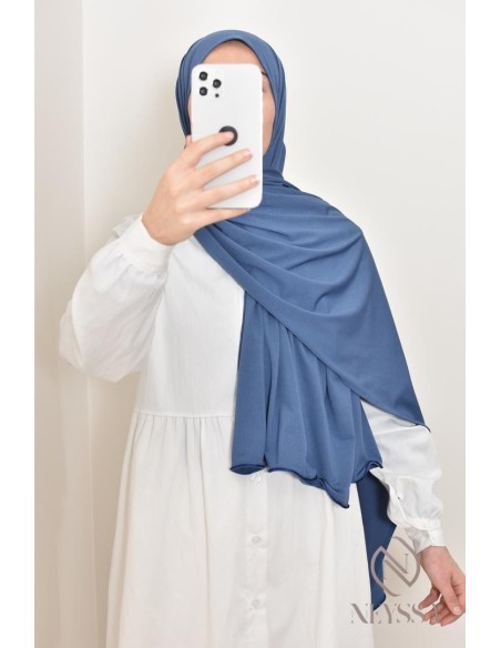 Hijab long lèger en jersey premium pas cher pour femme musulmane