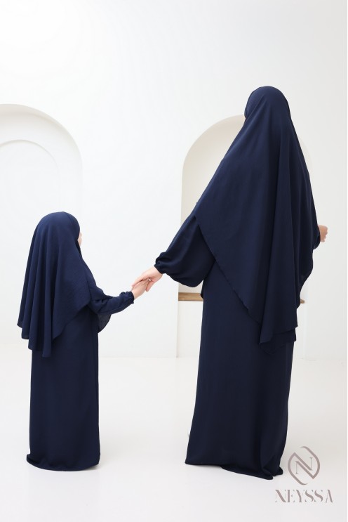 abaya khimar in jazz mutter oder tochter, combo um zusammenzupassen.