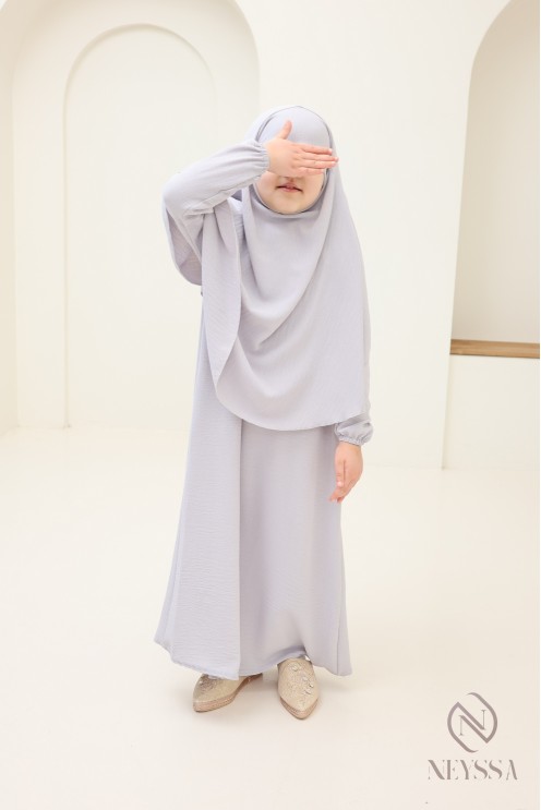 Abaya-Khimar-Kombination für Mutter oder Tochter in Jazz, ideal für Ramadan