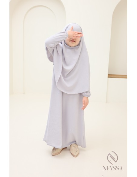 Abaya-Khimar-Kombination für Mutter oder Tochter in Jazz, ideal für Ramadan