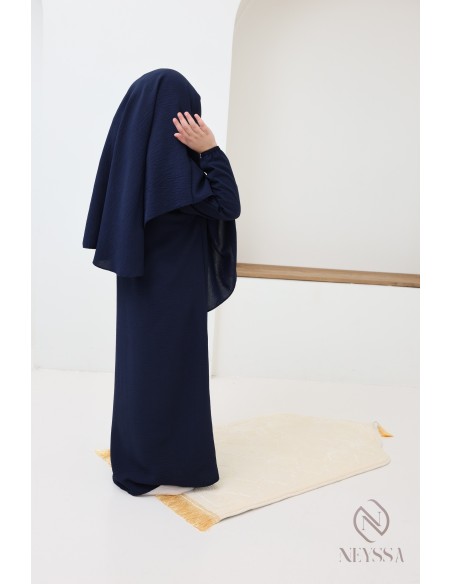 abaya khimar en jazz mère ou fille, combo pour être assorties