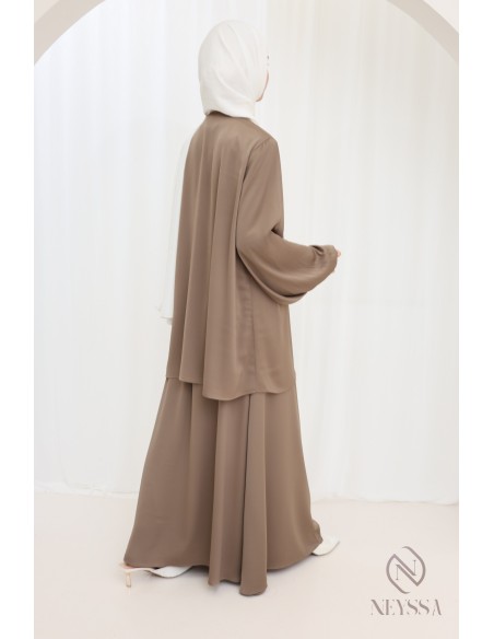 Ensemble tunique avec sfifa et jupe longue, idée look Aïd