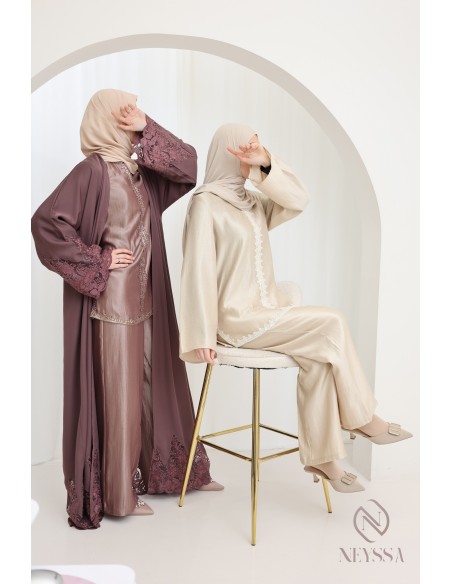 2-piece caftan-style set for women, Eid outfit for women