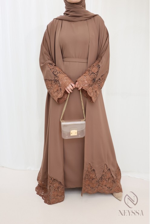 Abaya Dubai women's long kimono hijabi religious festival wear