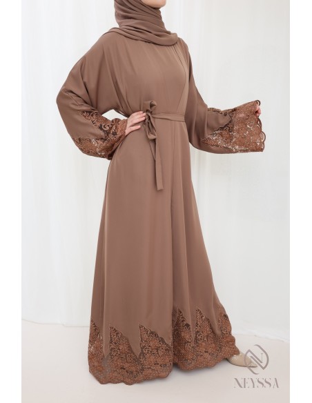 Abaya Dubai women's long kimono hijabi religious festival wear